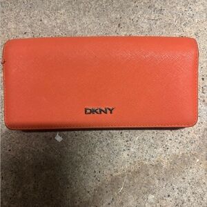 DKNY Bold Orange Clutch